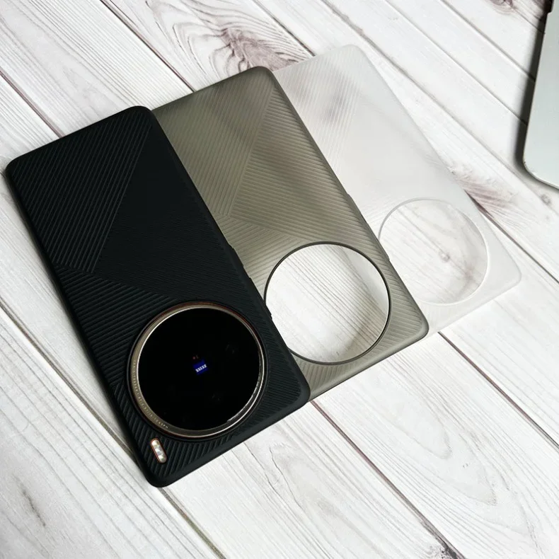 Чехол для телефона ViVO X100s V2359A 2024 ультратонкий матовый прозрачный противоударный