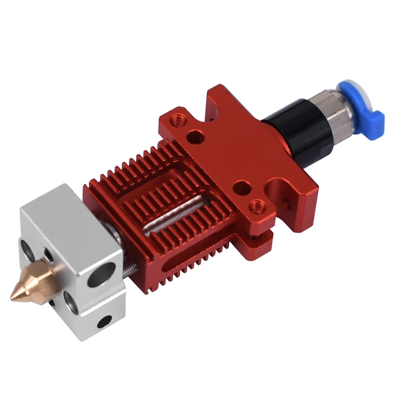 

3D Printer Accessories 1.75MM All Metal CR6 SE Print Head Full Set Of Hot End Components Extrusion Head