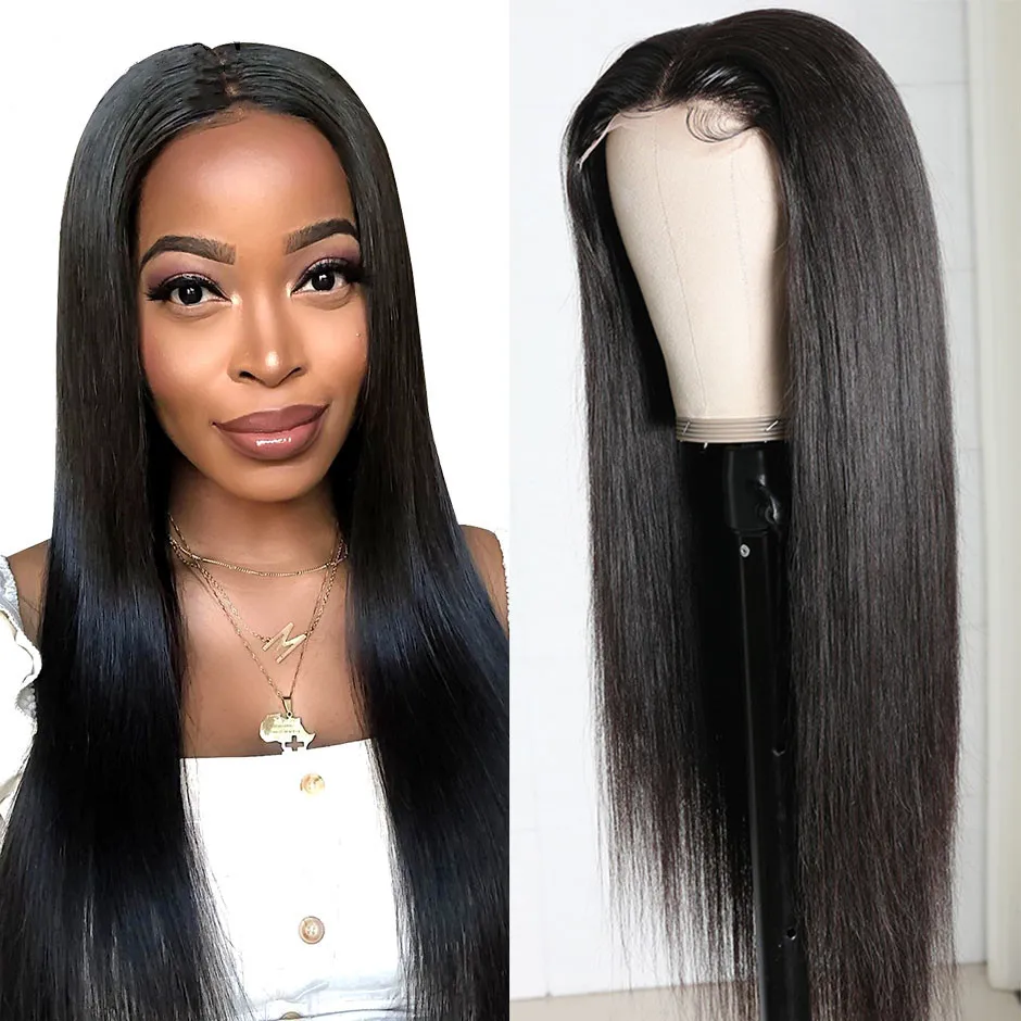 Straight Human Hair Wigs For Women Human Hair 5X5 Lace Closure Wig Brazilian Remy Straight Lace Closure Wig 5x5 Lace Wig