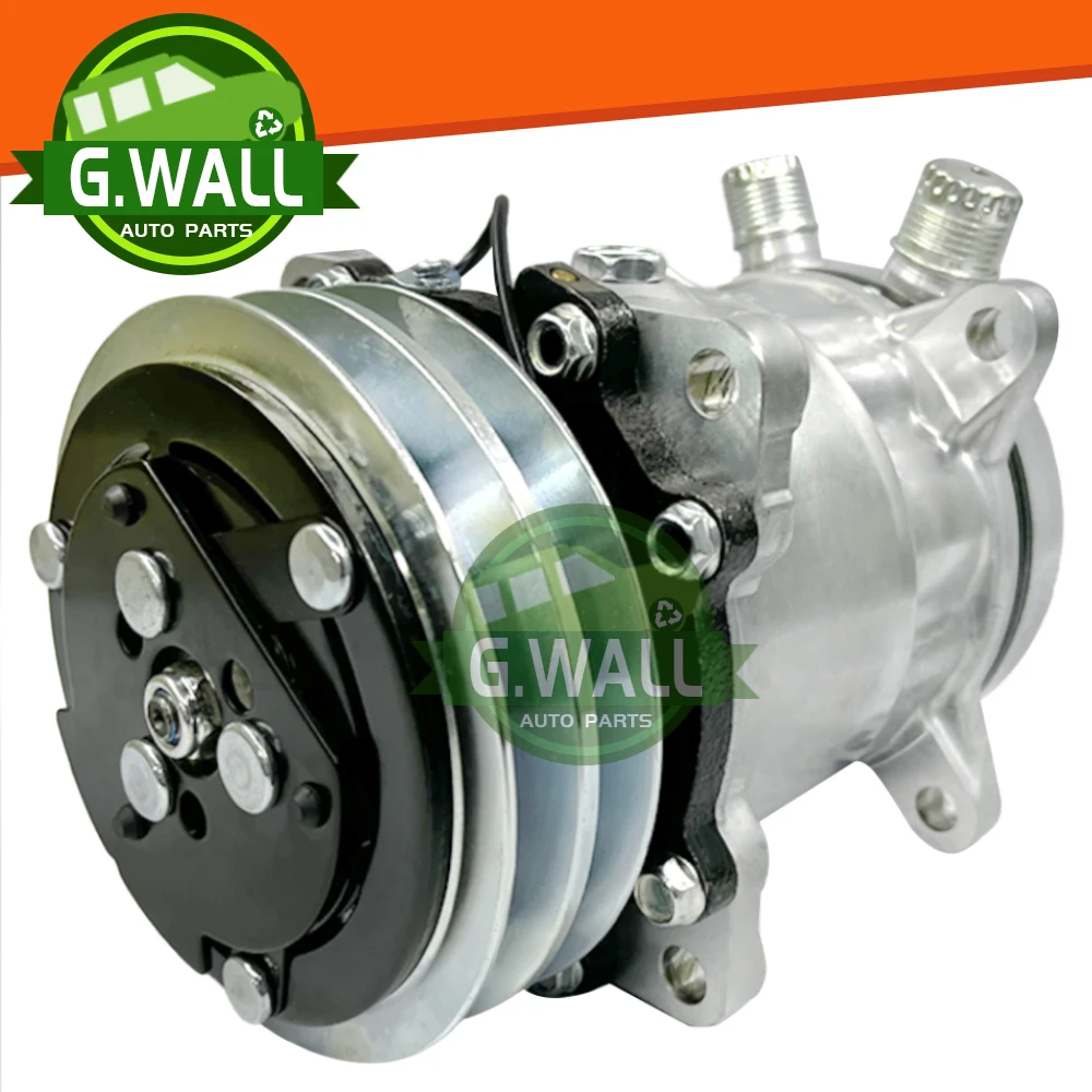 Компрессор переменного тока A/C SD507 5H11 507 12 В 24 2PK V ременной шкив для тягача