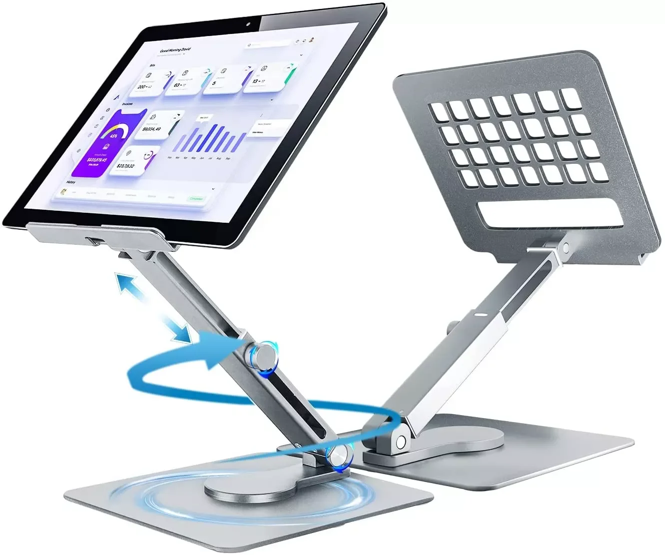 

Подставка для планшета, вращающаяся на 360 °, с регулировкой по высоте