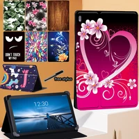 old image series pattern tablet stand cover case for lenovo tab e10 10 1 inchlenovo tab m10 10 1 inchtab m10 fhd plus 10 3