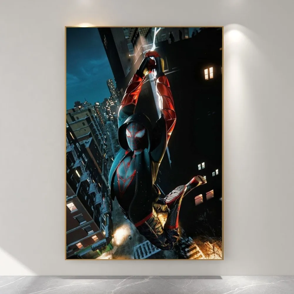 Мстители Майлз Моралес Человек-Паук фильм постер печать на бумаге дома спальня