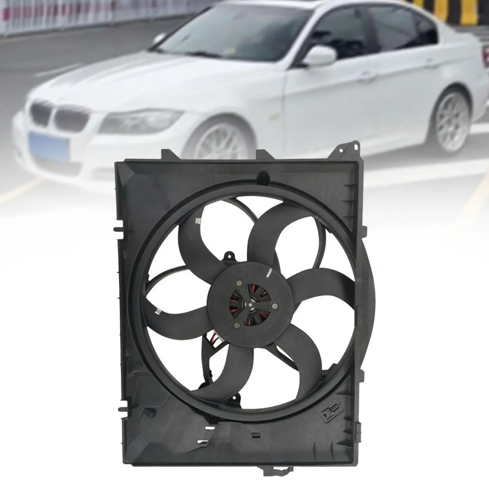 3-контактный охлаждающий вентилятор простая установка 400 Вт для BMW 330Xi E90 2006