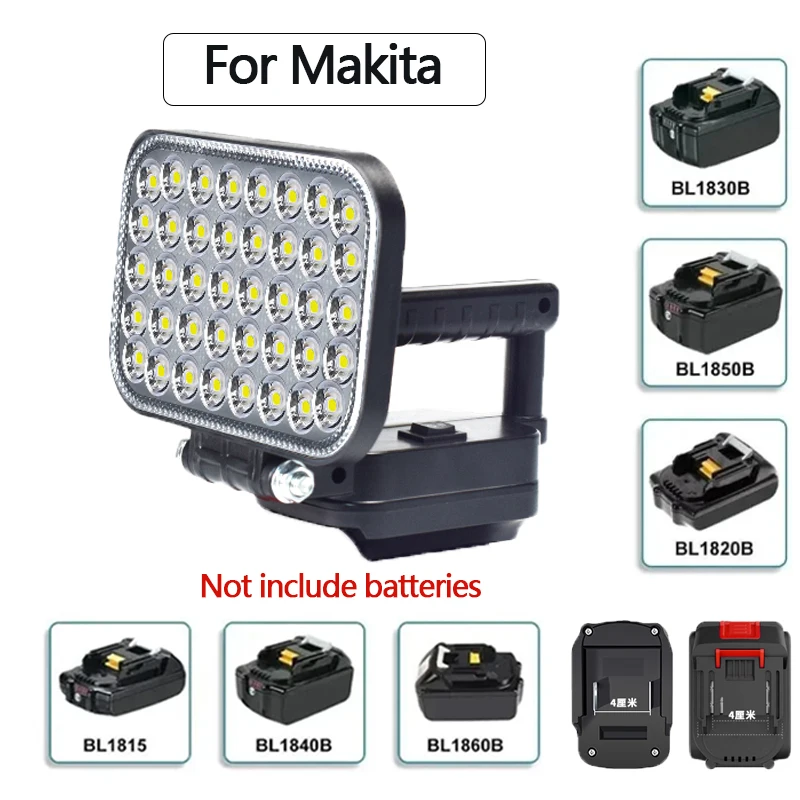 

Портативный светодиодный фонарь 5 дюймов для Makita 18В