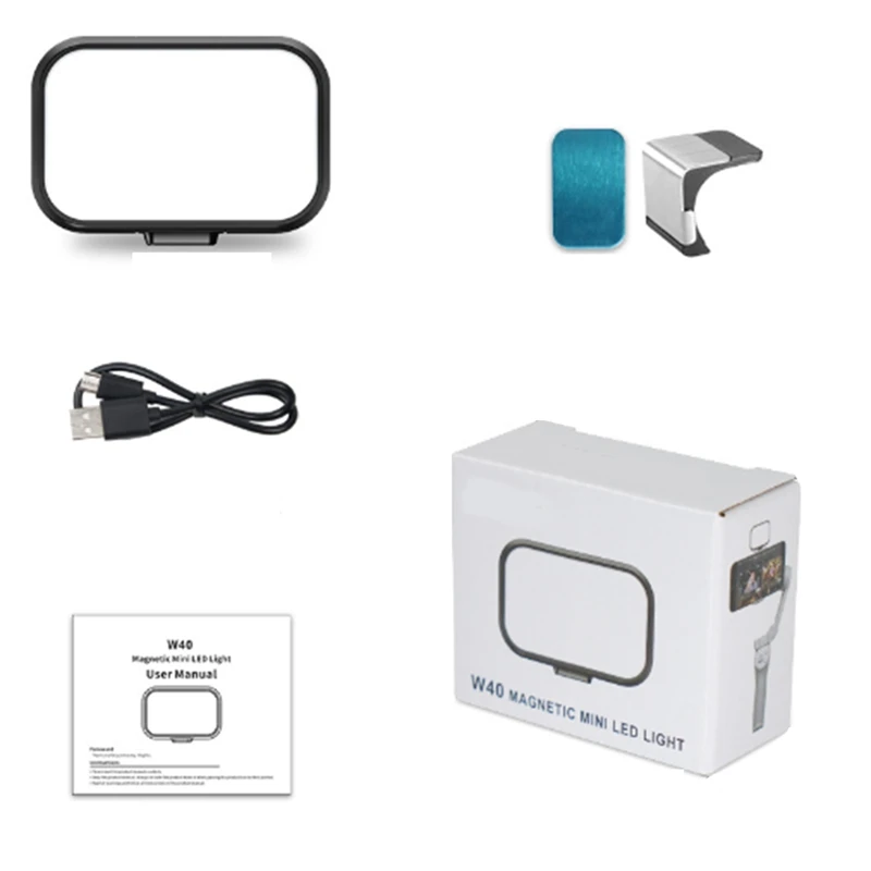 

1 Set ABS For DJI Feiyu Handheld Stabilizer Fill Light Mini Multi-Function Beauty Light Outside Shooting Live Light