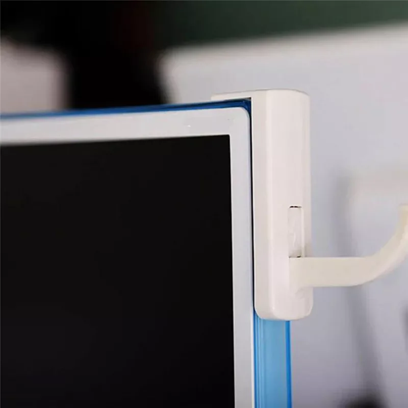 

2023New Holder Universal Strong Stickness White Black Headset Storage Hanger Rack Headphones Stand For Desk LCD PC Monitor