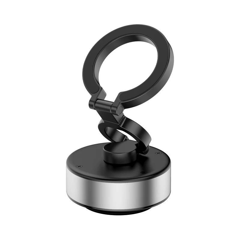 Вакуумный магнитный автомобильный держатель для телефона на присоске складной