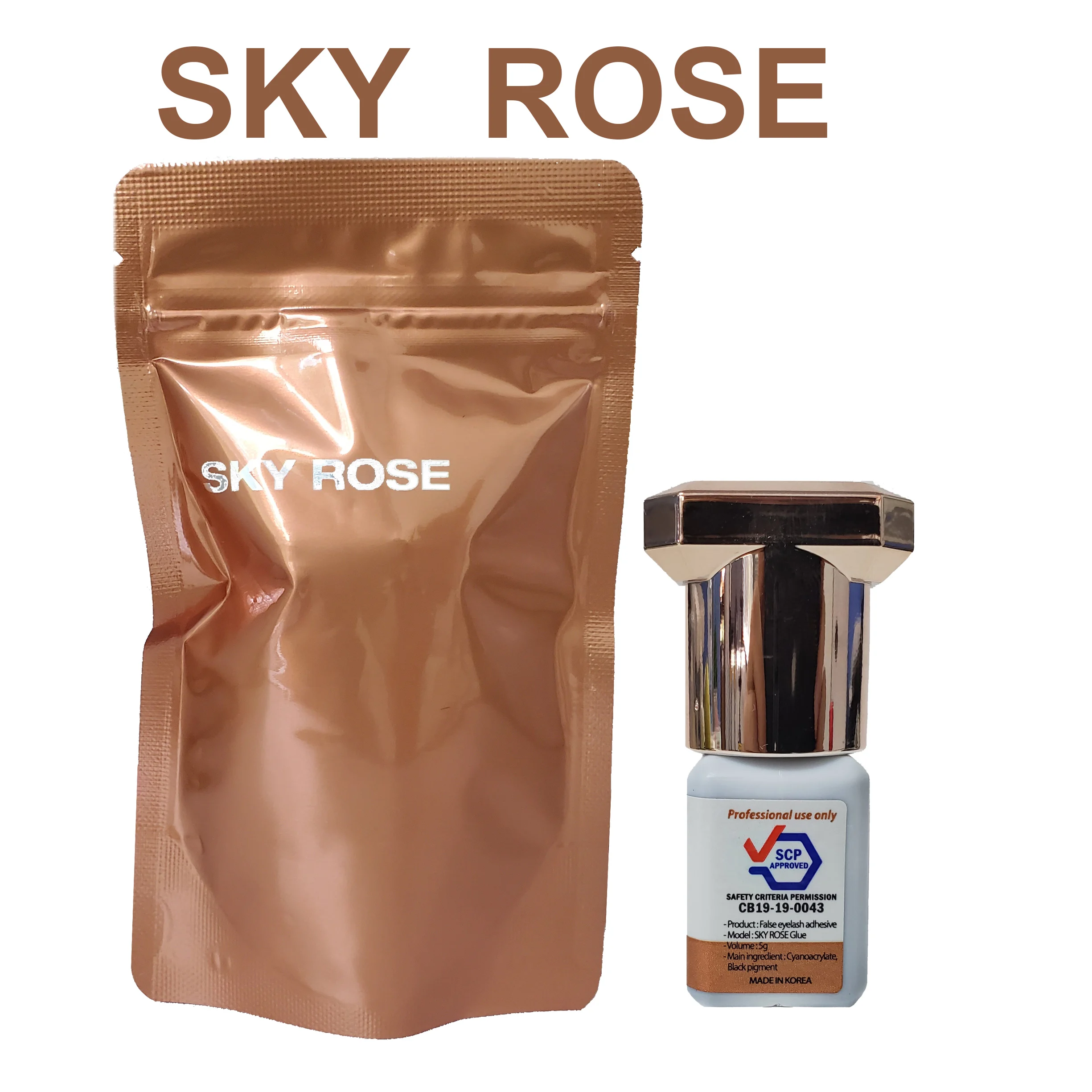 Клей для наращивания ресниц SKY Rose 10 шт