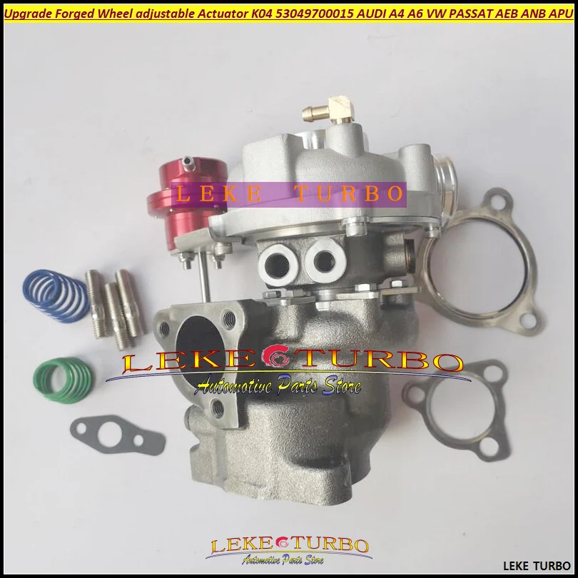 XXX Turbo Upgrade Кованое колесо 46 мм Регулируемый привод K04 53049880015 53049700015 Для AUDI A4 A6 VW PASSAT