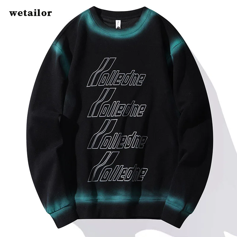 

Толстовка мужская с круглым вырезом, в стиле Харадзюку