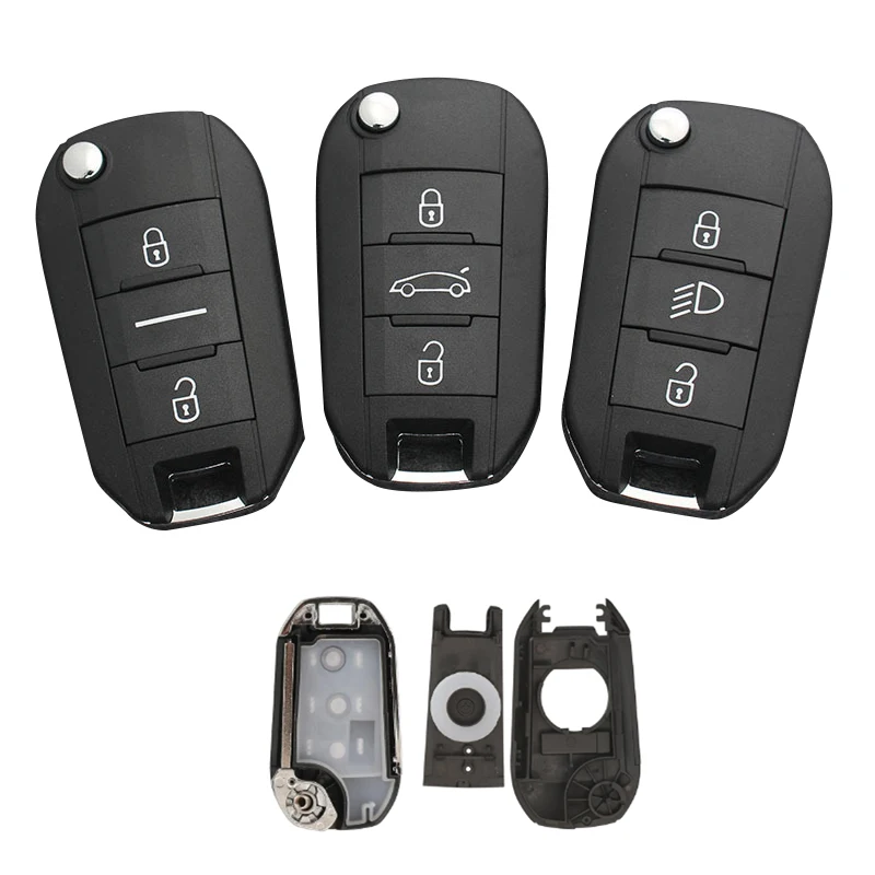 

Запасная деталь для Peugeot 208 2008 301 308 508 RCZ Expert /Citroen C-Elysee корпус для ключей от автомобиля C3