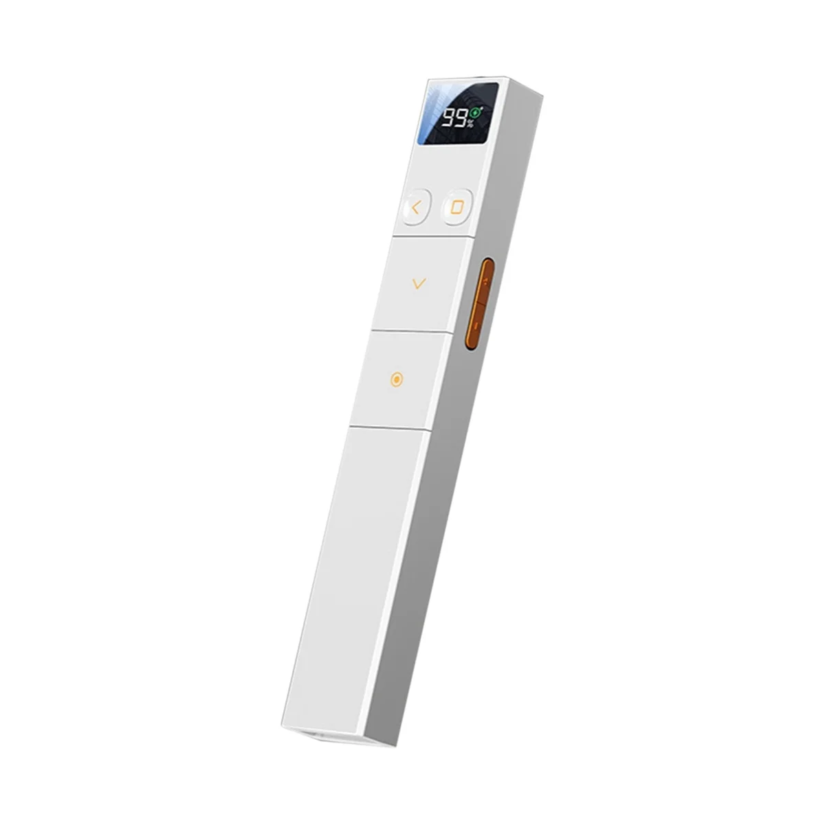 

Беспроводная презентация 2,4 ГГц, флип-ручка с цифровым дисплеем USB Type-C, презентация, кликер для Powerpoint, белый