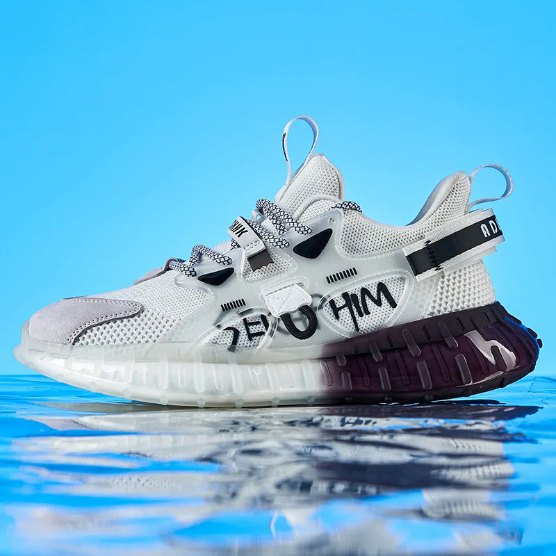 

Shoes For Men's Sneakers 2022 Spring Fashion Light Street Style Breathable Male Trainers Casual Sports Gym Tenis Shoes