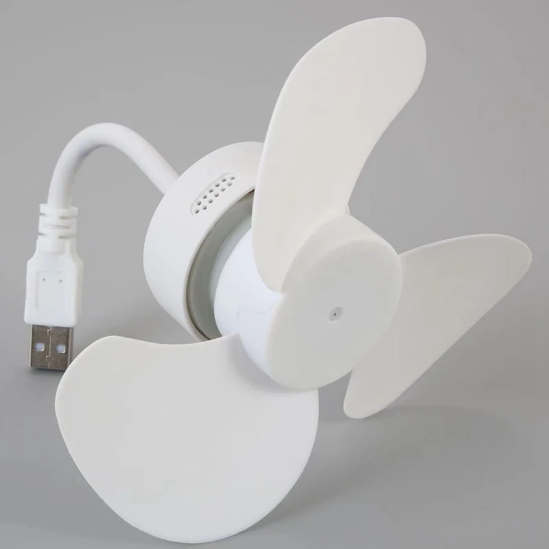 USB-вентилятор DC5V Потолочный вентилятор Регулировка на 360 градусов Низкий уровень
