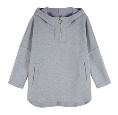 

Women's hooded loose and thin western style long-sleeved top ins tide jacket women