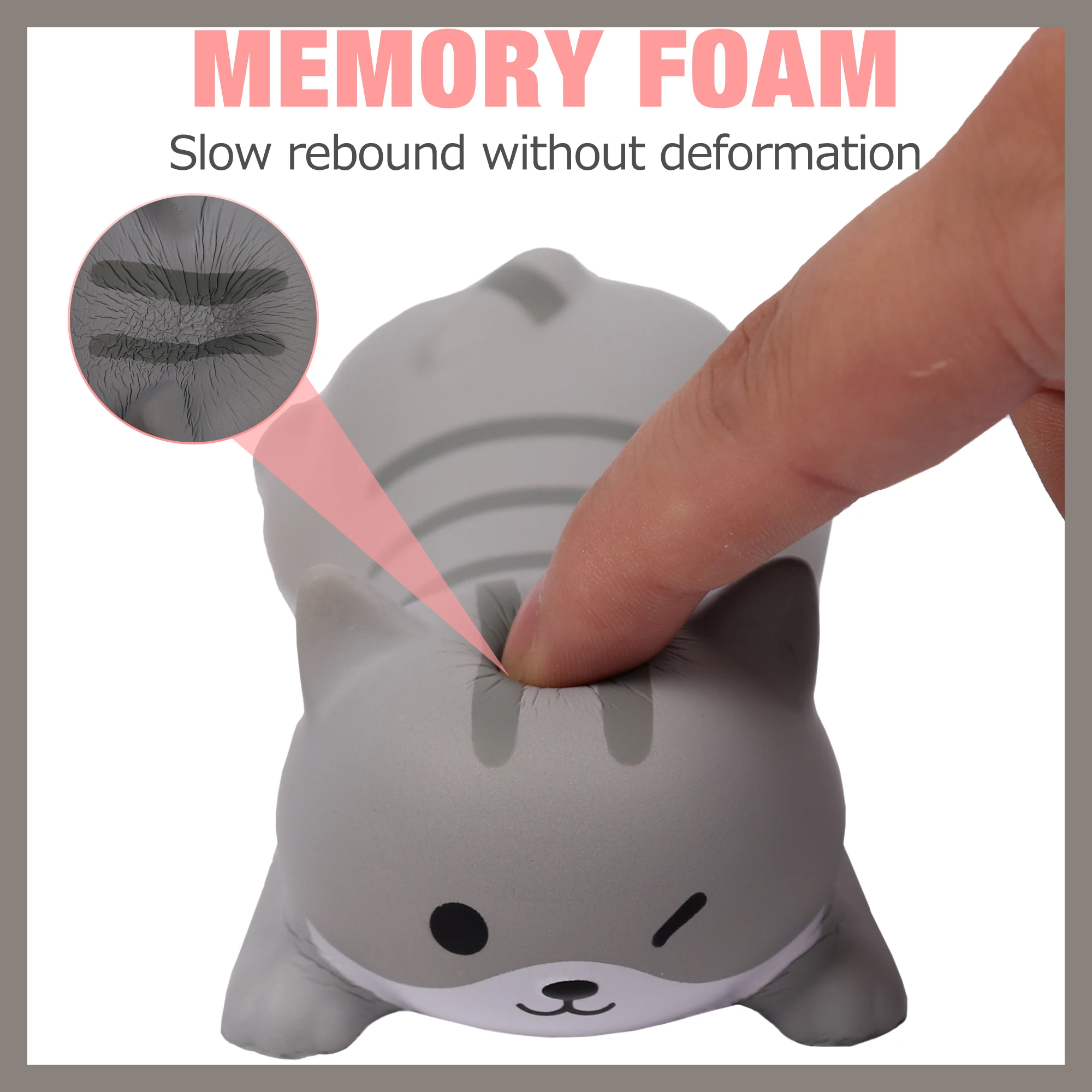 

Симпатичный мультяшный офисный коврик для мыши, декомпрессионный коврик для запястья, водонепроницаемый недеформируемый коврик для ноутб...