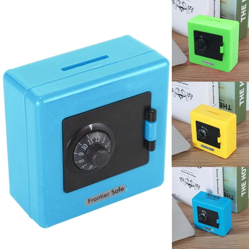 

Mini Piggy Banks Safes Crypto Banks Home Decorations Banknote Boxes Cash Coins Savings Storage Kids Toys Holiday Gifts