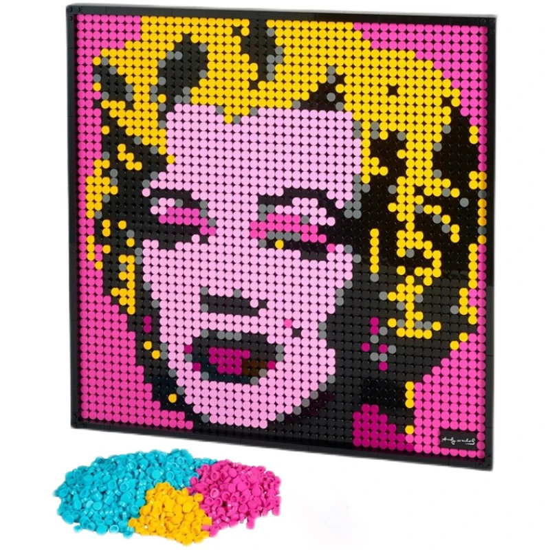 

2022 NEW Art Mosaic Painting 31197 Marilyn Monroe Pixel MOC Building Blocks Decoration DIY Bricks Toys Gifts Kids Adults Friends