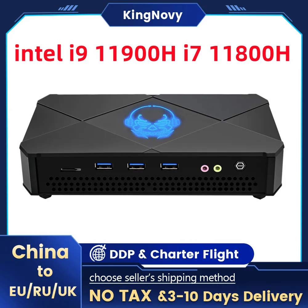 

Powerful 11th Gen i9 11900H i7 11800H Gaming Mini PC Win10/11 Desktop Computer Linux DDR4 NVMe SSD DP HDMI Typ-C 4K UHD WiFi