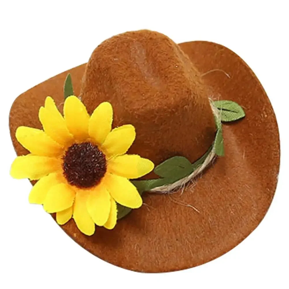 

Мини-ковбойские шляпы для бутылок вина