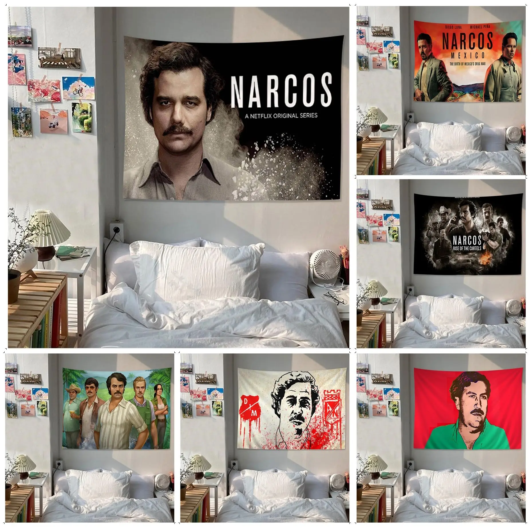 

Narcos Wall Tapestry For Living Room Home Dorm Decor Home Decor