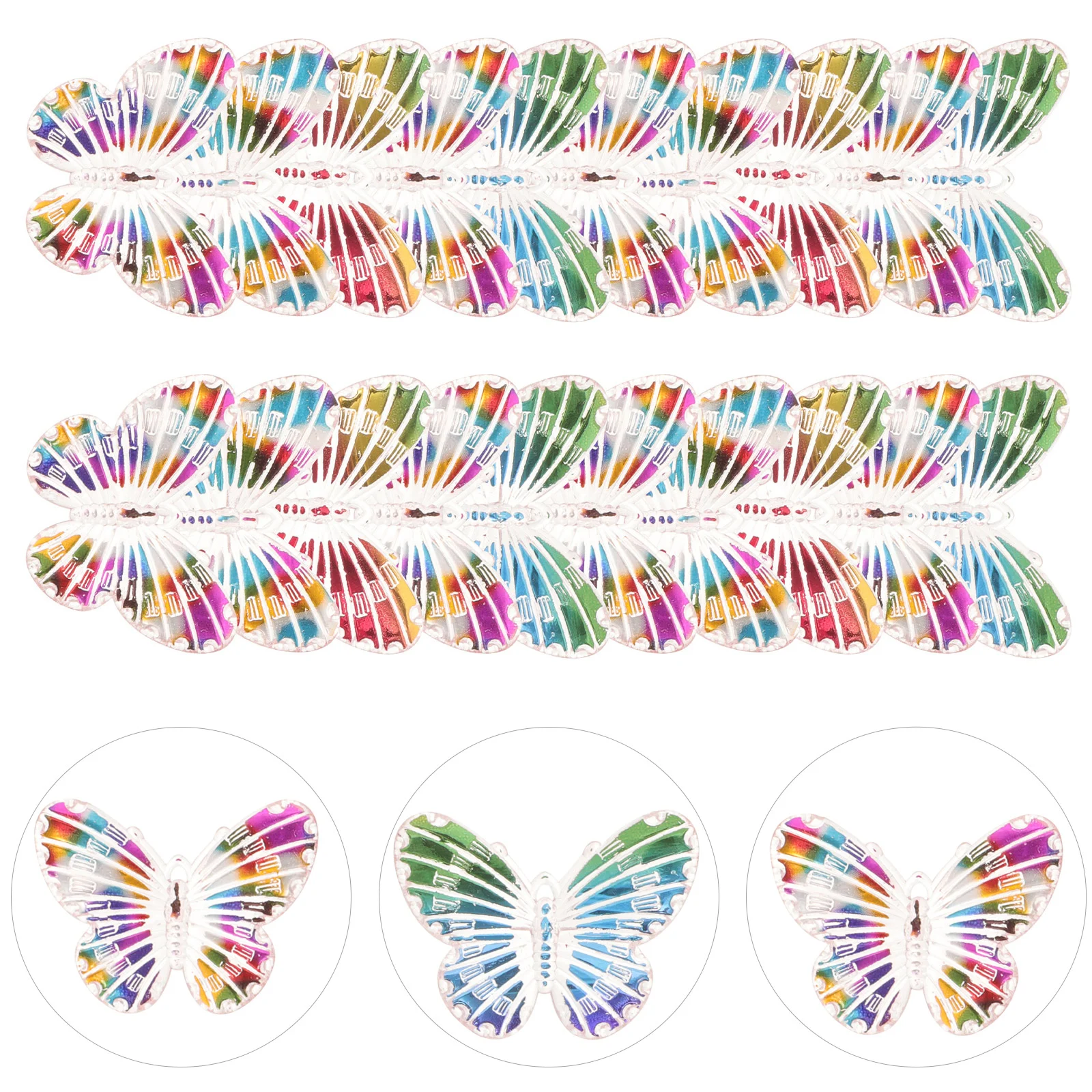 

20 шт., декоративные подвески для браслетов