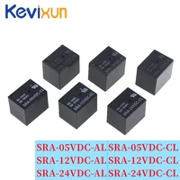 100pcsiot power relays sra 05vdc 12vdc sra 24vdc al cl sra 05vdc al sra 05vdc cl sra 12vdc al sra 12vdc cl t74 20a 4pin 5pin