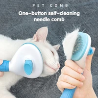 pet comb pet hair remover dog cat hair brush to float hair epilation dog hair cleaner comb needle comb dog pet supplies