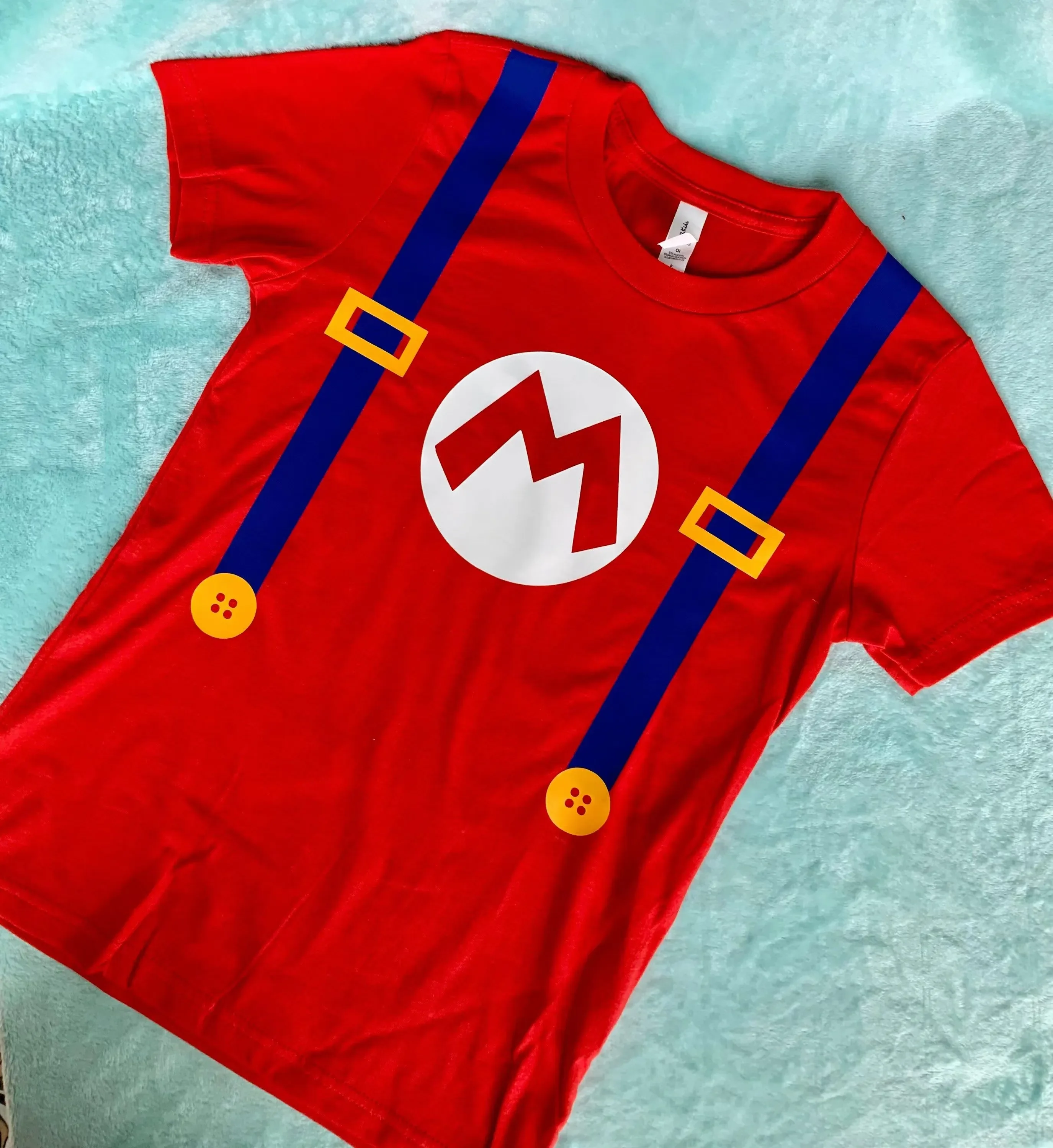 

Kids Game Super Mario T Shirts Boys and Girls Clothes Mario Bros T-shirt Summer Short Sleeve Children's T-shirts Cartoon Top Tee