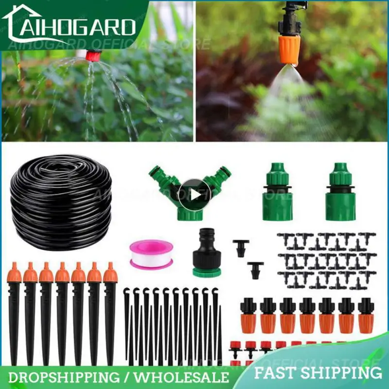 

Vegetables Flowers Drip Kit 30/40m With Adjustable Drippers Irrigation Watering System Saving Water Automatic Watering