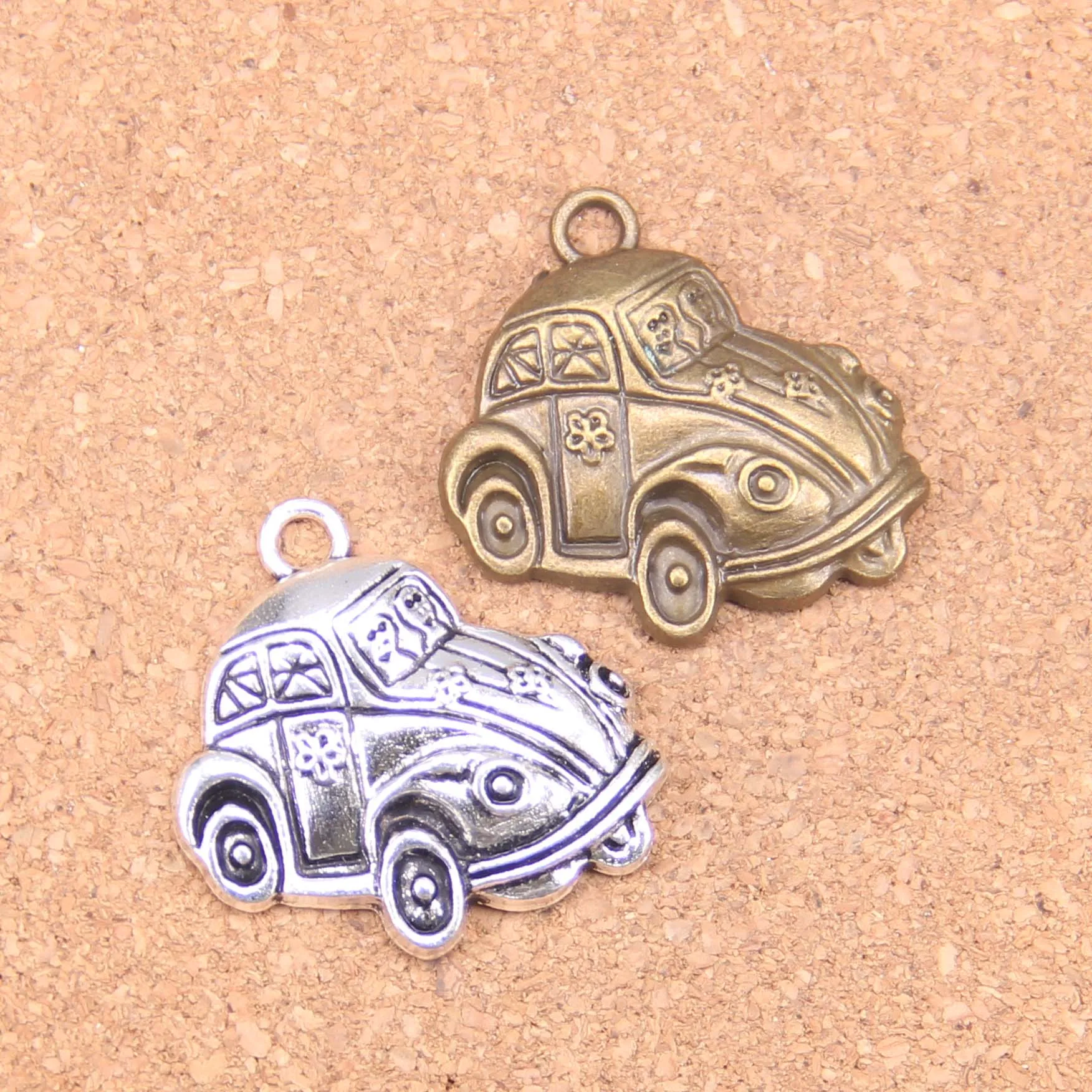 

18pcs Charms retro classic cars 31x32mm Antique Pendants,Vintage Tibetan Silver Jewelry,DIY for bracelet necklace