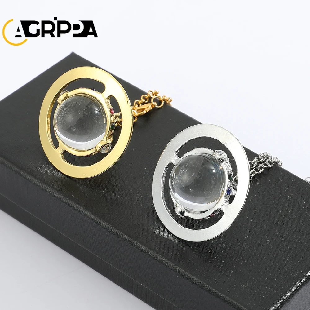 

Agrippa Anime Nana Crystal Saturn Necklace Planet Pendant Punk Jewelry for Women Ins Style Luxury Wedding Accessories for Girls