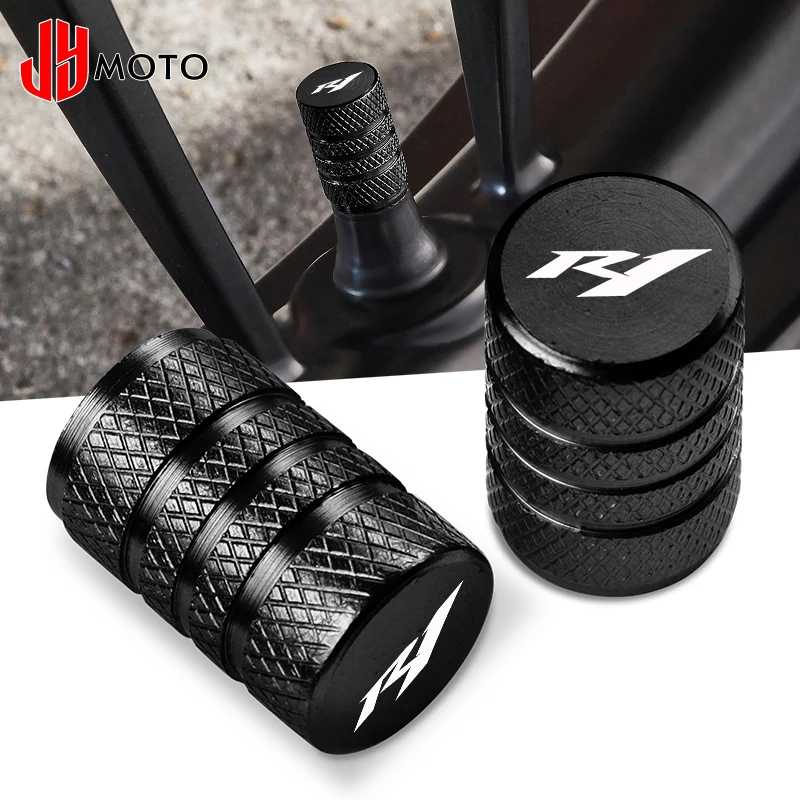 

For Yamaha YZFR1 YZF R1/R1M/R1S 2014 2015 2016 2017 2018 2019 2020 2021 Motorcycle Wheel Tire Valve Stem Caps CNC Airtight Cover