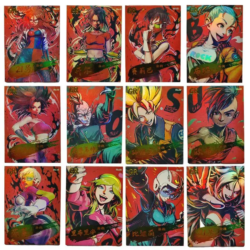 Коллекция открыток из аниме Драконий жемчуг Torankusu Android 18 Gr детские игрушки