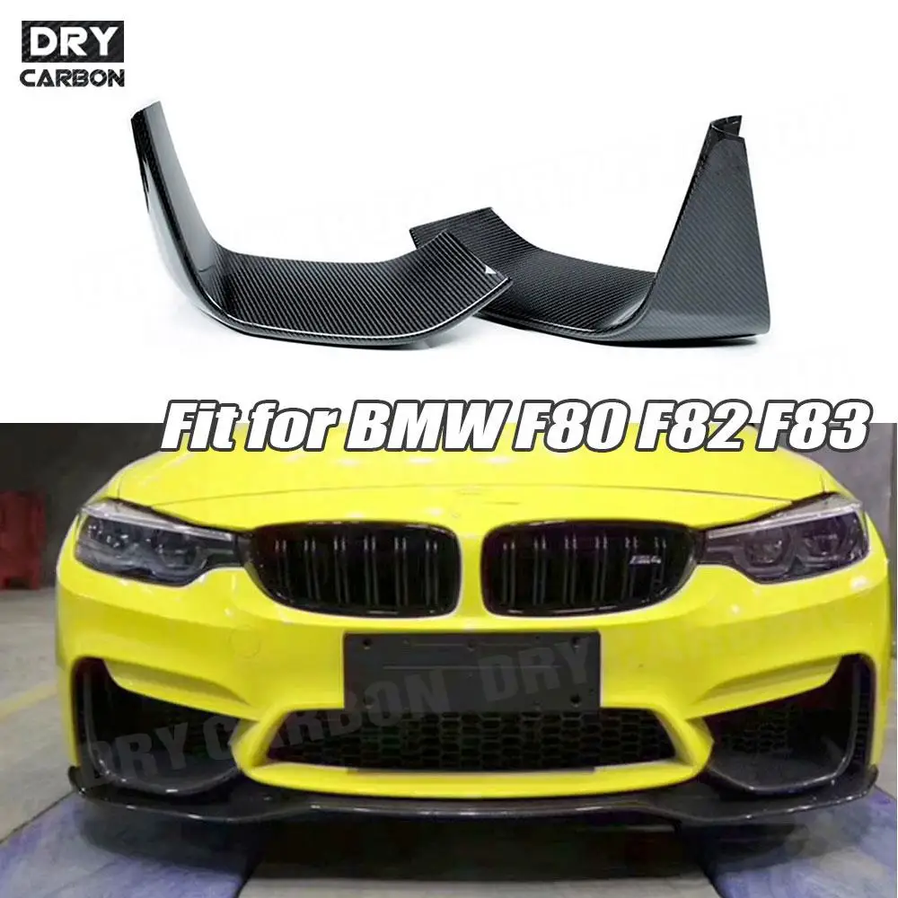 Фартук с передними клапанами из углеродного волокна для BMW 4 серии F80 M3 F82 F83 M4 2014 2015