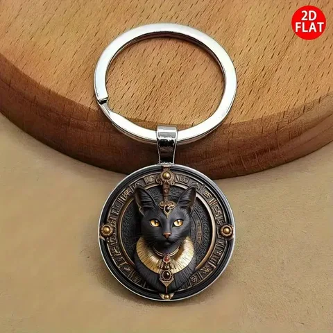 Брелок черный кот BTWGL