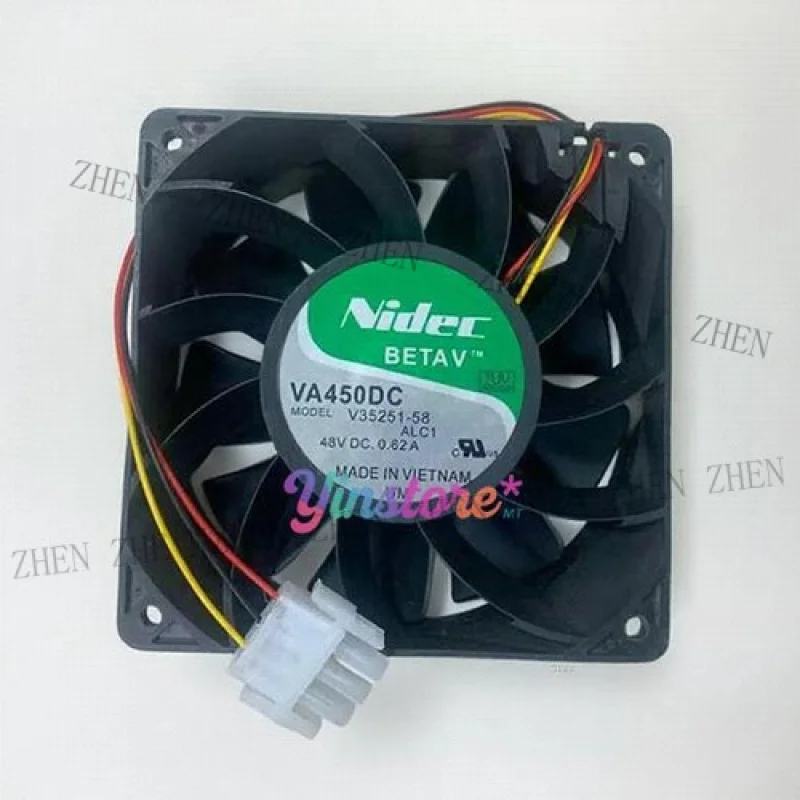 1 шт. Новый вентилятор охлаждения для сервера VA450DC V35251-58, 12038, DC48V, 0.62A, 12 см, 3-контактный (art.: 3920d44ee285c) - 3920d44ee285c