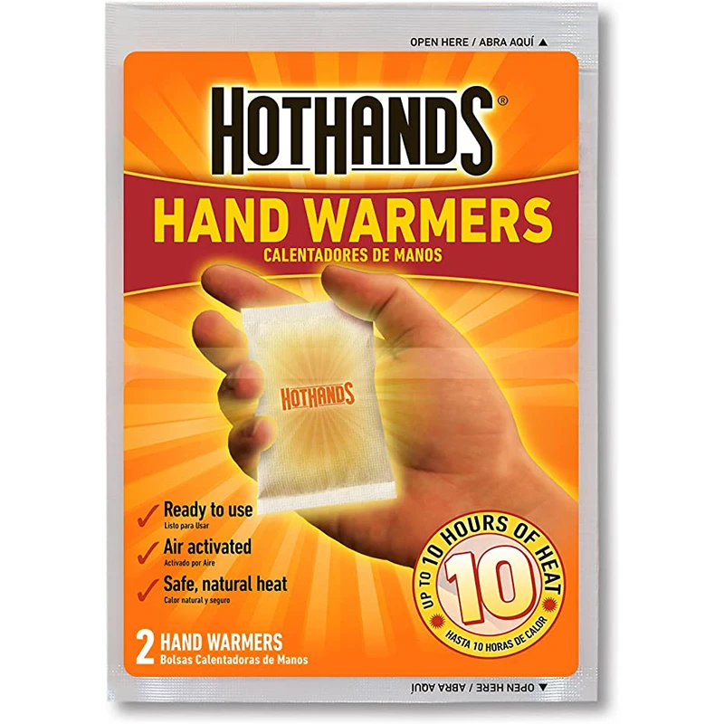 

5 Pair Warm Paste Pads Hand Warmers Long Lasting Safe Natural Odorless Air Activated Warmers Up to 10 Hours of Heat