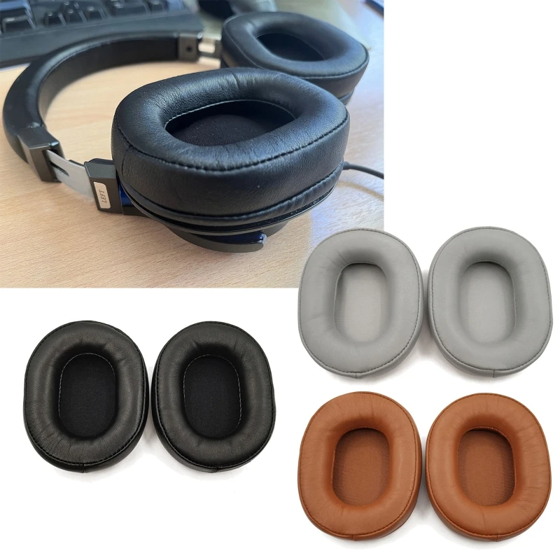 

Upgraded Headphone Durable Sheepskin Earpads for ATH-MSR7 MSR7b Headset Pads