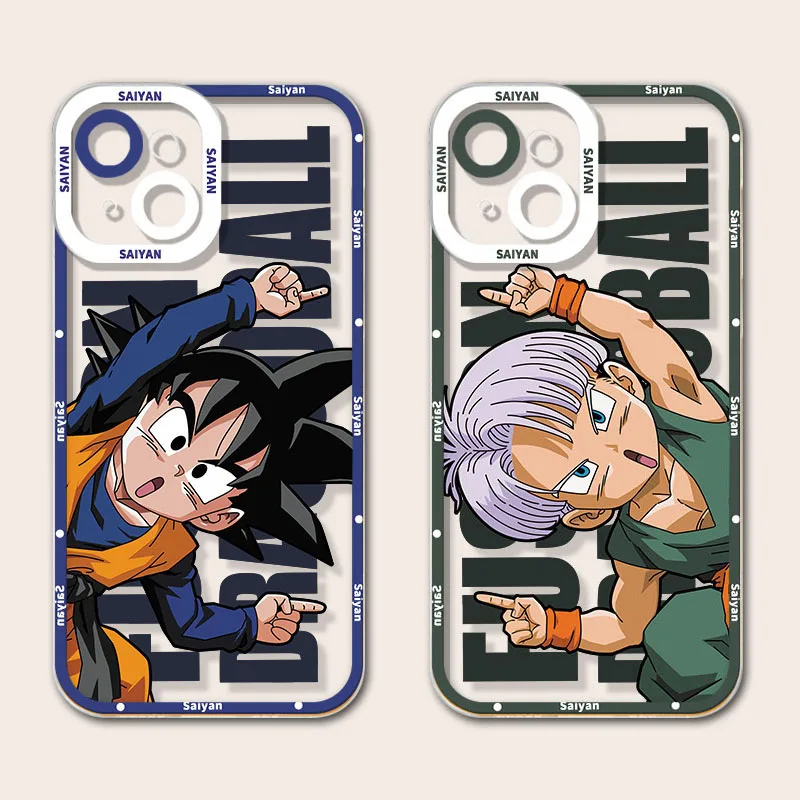 

Soft Silicone Case for Huawei P30 Lite P10 Plus P20 P30Lite P40 Lite P50 Pro Y9 Prime 2019 Clear Silm Cover Fundas Dragon- Ball