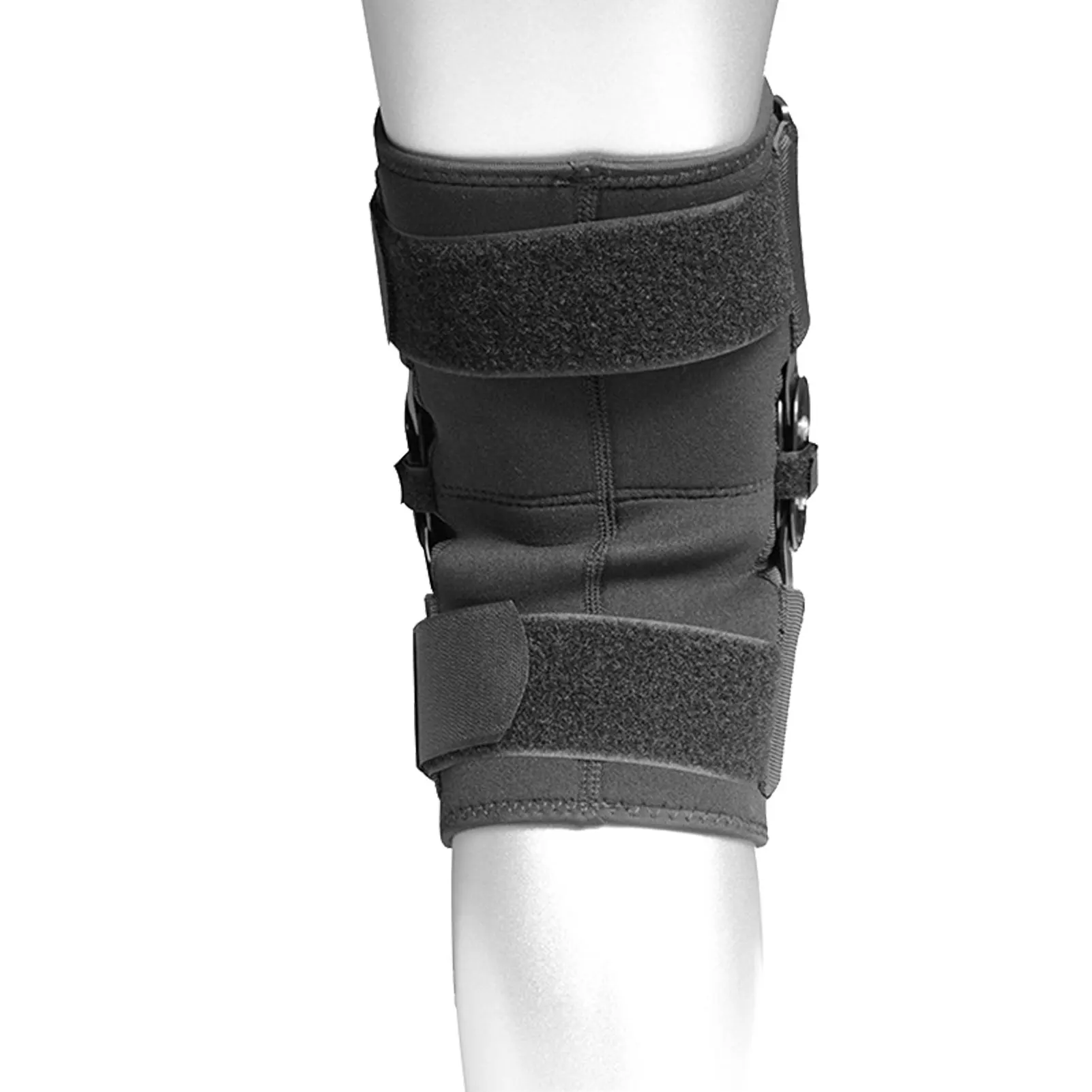 

Knee Brace With Side Stabilizers Hinged Exercise Knee Braces With Side Stabilizers Patella Knee Support Protector Breathable