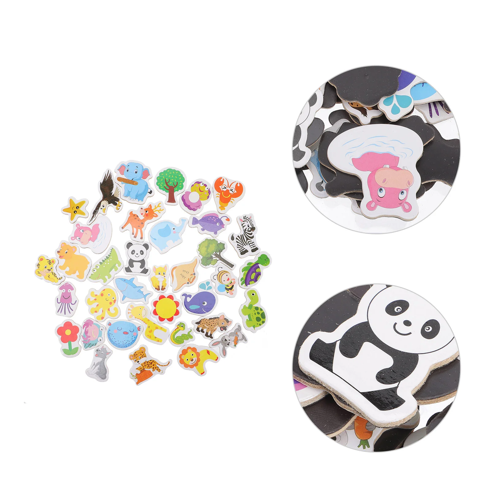 

36pcs Cartoon Educational Creative Jungle Nursery Decors Classroom Wall Decals Jungle Theme Nursery Decors Nursery Wall Decals