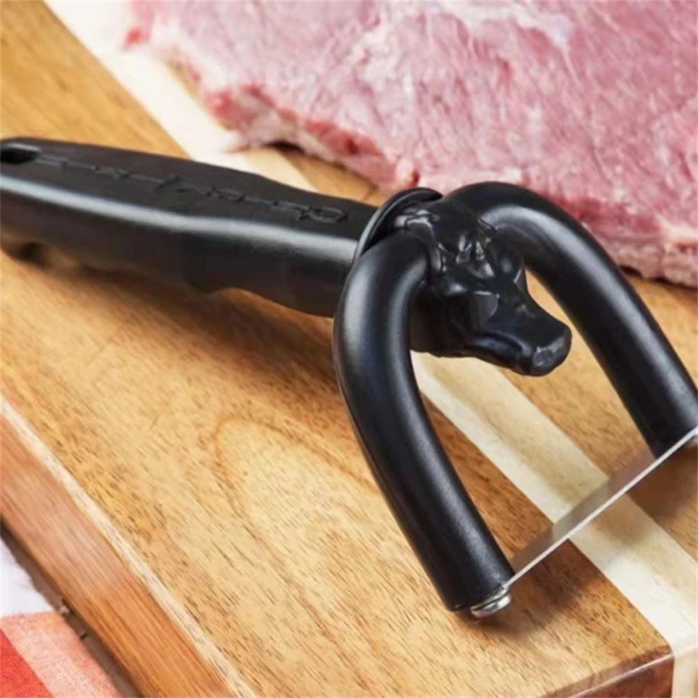 Handheld Meat Cutter Tools Kitchen Gadgets Slicer Fat Trimmer Beef Pork Meat Cutter Cocina Gadget Conjuntos Cozinha Utensilios