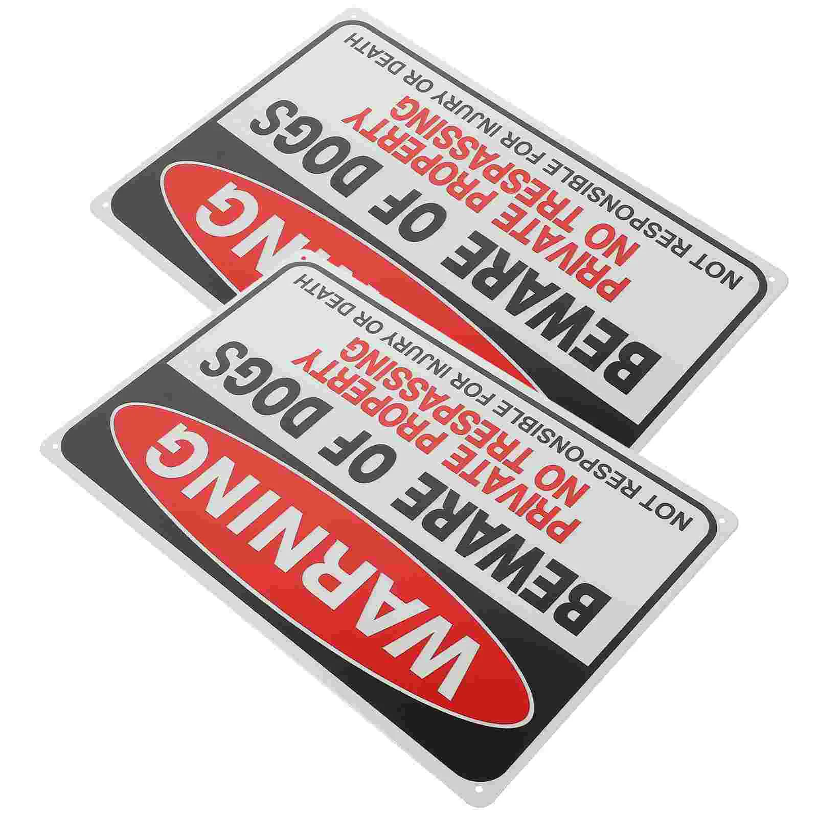 

Decorate Caution Dog Sign Beware Aware The Garden Signs Fence Courtyard Painting Warning