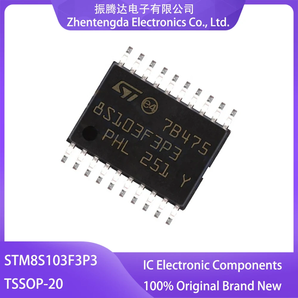 

STM8S103F3P3 STM8S103F3P STM8S103F3 STM8S103F STM8S103 STM8S STM8 STM IC MCU Chip TSSOP-20