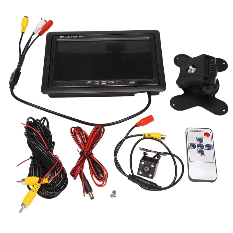 

NEW-7 Inch Widescreen 12V Car Rear View Camera Monitor Night Vision Reversing Parking Rear View System With Reverse Camera