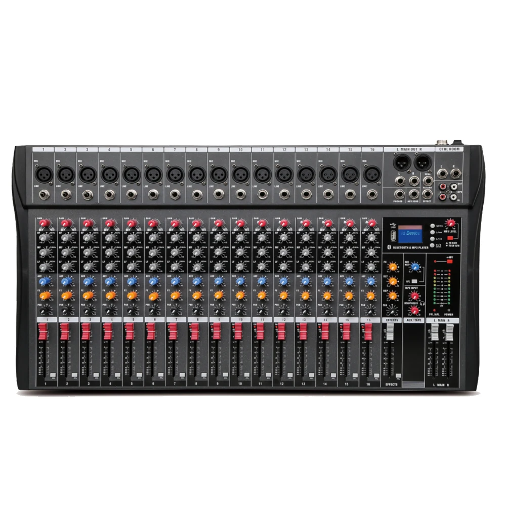 

Activity use 16 ch channel professional digital audio console dj mixer audio
