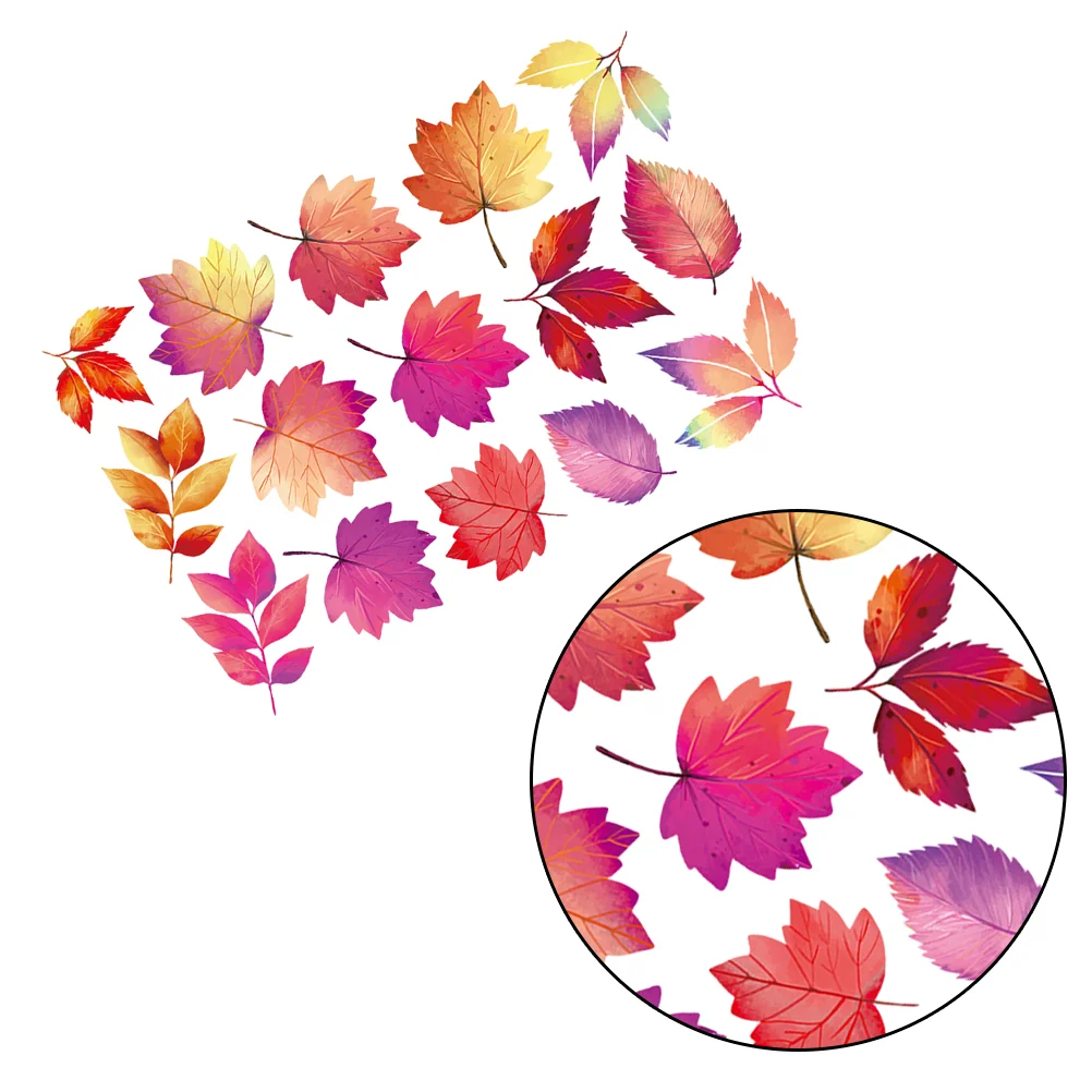 

Листья на стену на День Благодарения Наклейка на окно наклейки s наклейки Осенняя наклейка клейкие ПВХ двери Самоклеящиеся украшения клено...