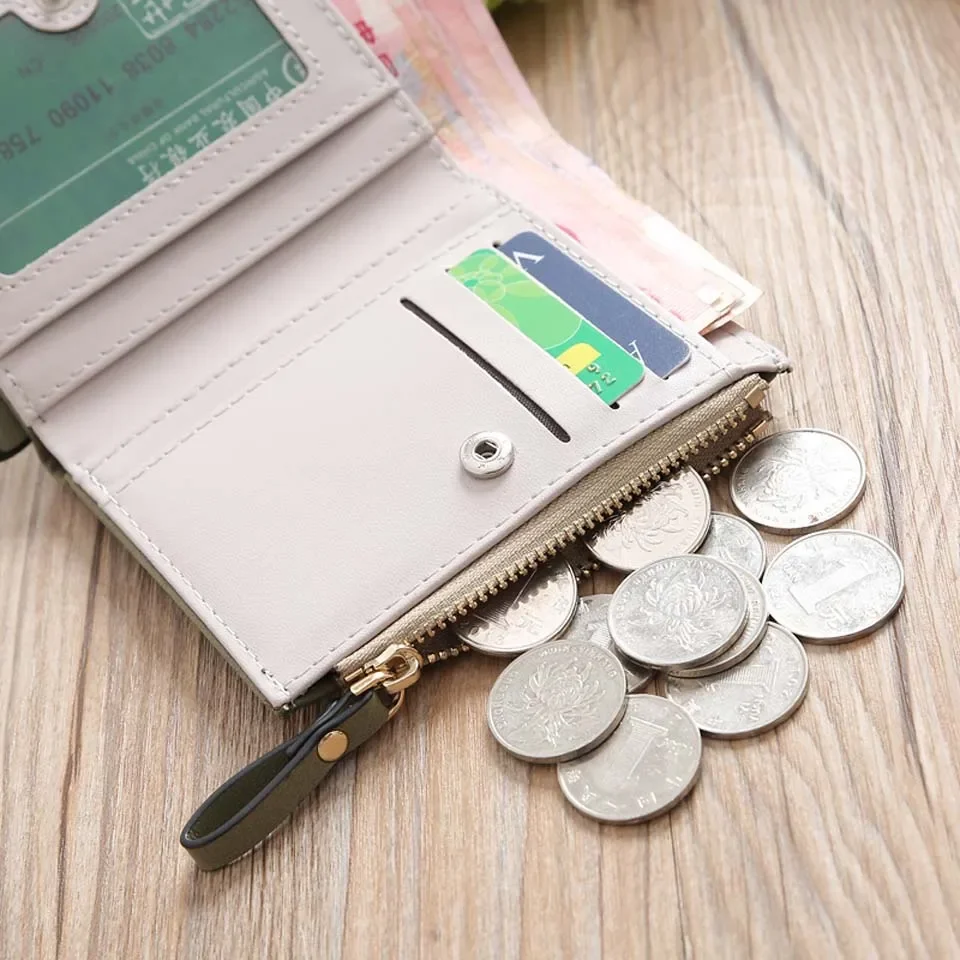 Новые винтажные кошельки с рисунком животных лисы конфеты цветные сумки для